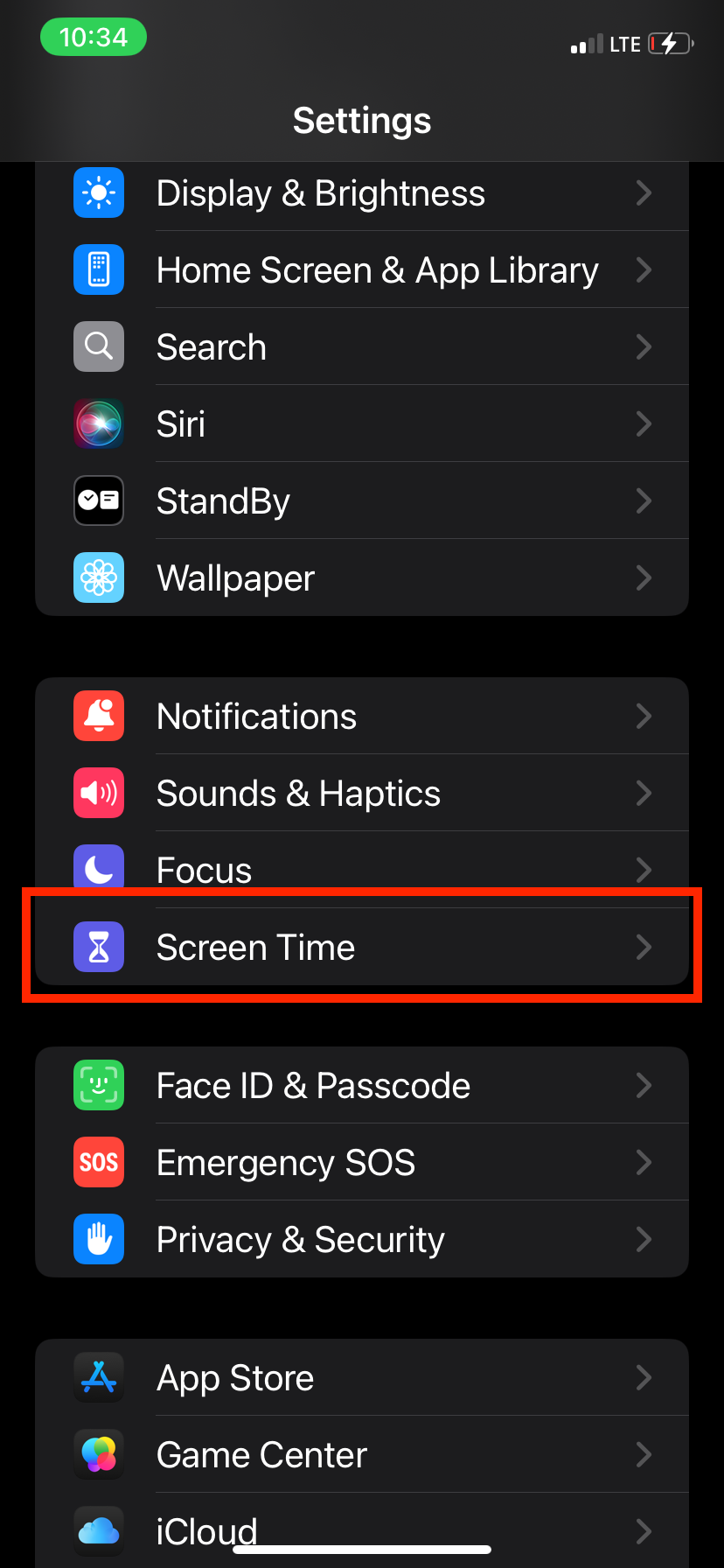 Screen Time